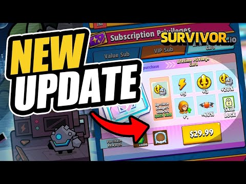 New Survivor.io 2.4.0 Update: New Chapters, Privilege Card, New Heroes, & More! [First Look]