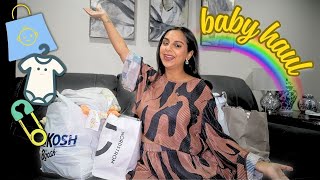 HUGE Baby Shopping Haul (Gender Neutral + Baby Boy Items) | Aanam C