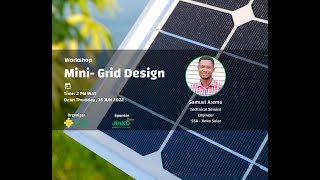 Workshop: Mini-Grid Design by Jinko Solar