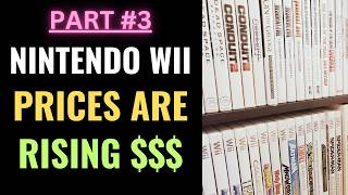 Nintendo Wii Prices are RISING $$$ Part 3 | 100 Wii Games Goin Up!