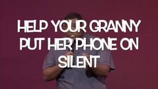 Carvin H Goldstone on how your granny answers her phone.