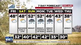 Meteorologist Chris Reece suits up for upcoming sweater vest weather