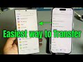How to transfer contact iphone to android without PC or Software (2025)