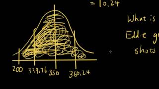 Probability lesson 13 - Normal approximation to Binomial + continuity correction
