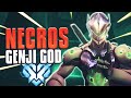 NECROS is FAST ! Genji God GHOST DASH 👻 [ Overwatch Gameplay Season 19 ]