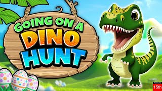 We're Going on a  Dino Hunt Freeze Dance | Just Dance | Dinosaur Brain Break Party | Danny Go!