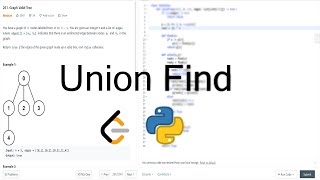Graph Valid Tree Using Union Find