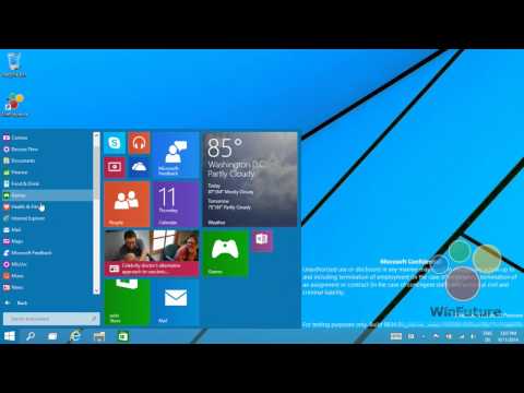 Windows 9 Preview leaks out showing Virtual Desktops