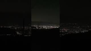 20241012パインウッドオートキャンプ場の夜景と日の出