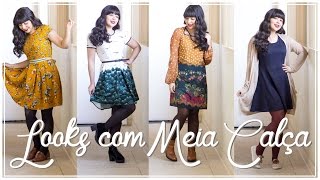 4 LOOKS ANTIX COM MEIA CALÇA - COMO USAR