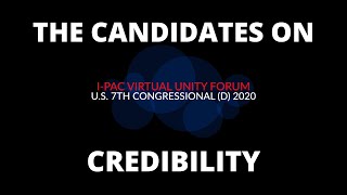 IPAC Virtual Unity Forum 2020 | Part 1 - Credibility