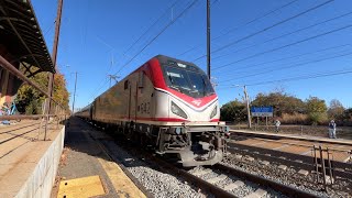 USA High Speed Amtrak Train @ 120 MPH