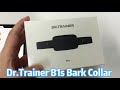 Dr.Trainer B1s Dog Bark Collar With APP Control, 3 Training Modes (Vibration/ Beep/ Shock Modes)