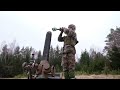 training with 120mm mortars french m327 u0026 us army s m120