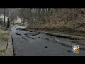 Massive Water Main Break Buckles Road, Shuts Down Traffic In Arlington