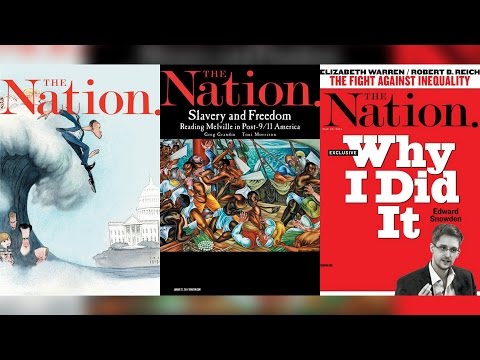 When was the Nation magazine founded?