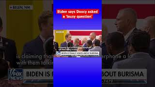 Doocy jumped the fence to ask a ‘legitimate question’ #biden #peterdoocy