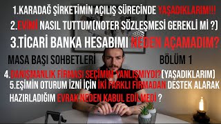 Karadağ şirketimin açılış sürecinde yaşadıklarım sıfırdan anlatmhikaye başlıyorDanışmanlık firmaları