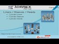 cylinder liner and sleeves by sparex pvt. ltd rajkot