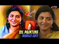 Digital oil painting🎨 in mobile🎉 Editing in sketchbook tutorial ✨🎈SDA EDITZZ TAMIL♥️ 🎨#lightroom