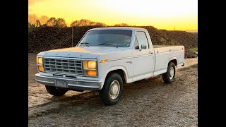 Walk around the 1980 Ford F100 || Juniors USA Cars