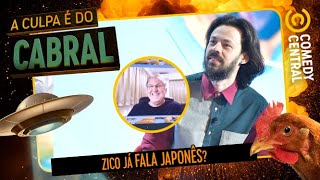 Zico já fala JAPONÊS? | A Culpa É Do Cabral no Comedy Central