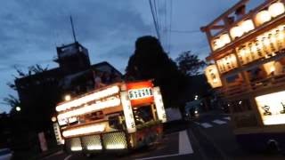 2016_08_03湯河原町　湯河原やっさ祭り二日目[花車パレード､海上花火､太鼓早打ち].wmv