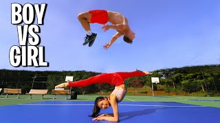 BOY vs GIRL Extreme Acro Gymnastics Competition