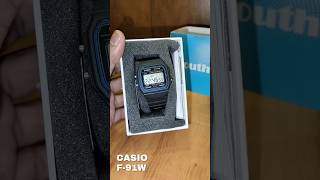 Unboxing the Most Wanted #watch Casio F-91W #casio #f91w  #unboxing #reels