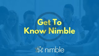 Get to Know Nimble: The CRM for Microsoft 365, Google Workspace \u0026 Everywhere You Work