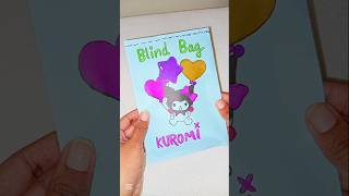 Kuromi Blind Bag Unboxing Papersquishy Blindbag Papercraft Diy