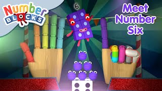 @Numberblocks - Meet Number Six | Meet the Numbers | Learn to Count