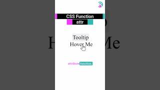 Create a Tooltip Using CSS attr Function | Quick Tooltip With HTML & CSS