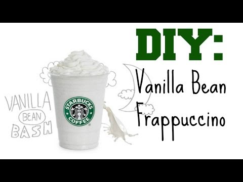 DIY Vanilla Bean Frappuccino! DIY Vanilla Bean Frappuccino!
