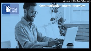 Communications Intern Interview