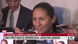 Día 5 del juicio por la muerte de cinco bebés: once imputados se enfrentan al juicio por jurados