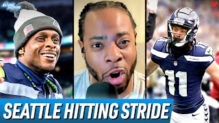 Seahawks-Cardinals Reaction: Geno Smith & Seattle BACK atop NFC West | Richard Sherman NFL