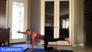 ClubSport Aliso Viejo | At Home Workout | Yoga with Christy (Zoom 4-27-20)
