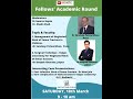 Fellows' Academic Round Management of Neglected Neck , Surgical Technique : Dr Sandeep Patwardhan