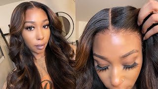 Quick \u0026 Easy Wig Install｜ Natural Hairline｜ 13x6 Yaki Texture Wig｜ Ft  RPGSHOW