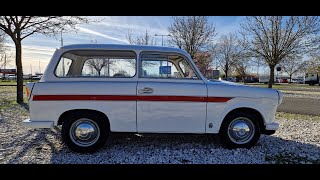 TRABANT 600 Kombi ismét új