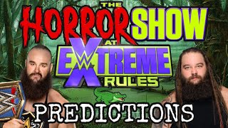 THE HORROR SHOW AT WWE EXTREME RULES 2020 PREDICTIONS
