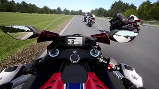 Virginia International Raceway  On The Honda CBR 1000 RRR SP #Honda #CBR1000RRR