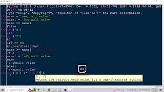 Python Interview Questions and Answers | Comparing Strings in Python | Python Interview Questions