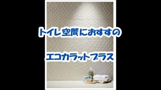 トイレリフォーム　八尾・東大阪　トイレエコカラット　トイレ消臭　ワンポイントタイル