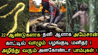 22 ஆண்டுகளாக அமேசான் காட்டில் தனி ஆளாக வாழும் மனிதன் ! அழிந்து வரும் பாம்புகள் ! அதிர்ச்சி தகவல் !