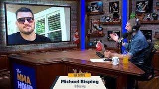 Michaek bisping : I love Conor McGregor because he is so funny and he thinks he will win over GSP!