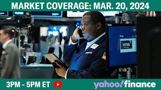 Stock market today: Stocks climb to new records after Fed sticks to the plan on rates | March 20