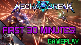 Mecha BREAK OBT - CHARACTER CREATION AND INTRO BOSSES