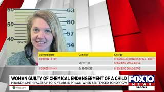 Mobile County woman pleads guilty to chemical endangerment of her child